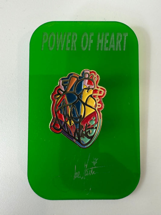 Power of Heart Pins